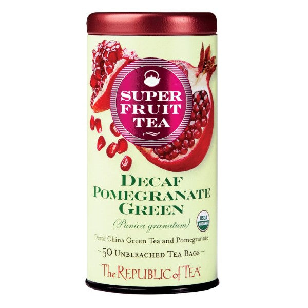 Organic Decaf Pomegranate Green Superfruit