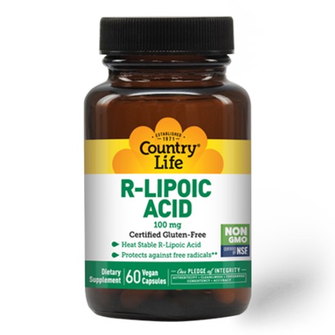 R-Lipoic Acid 100 mg - Country Life