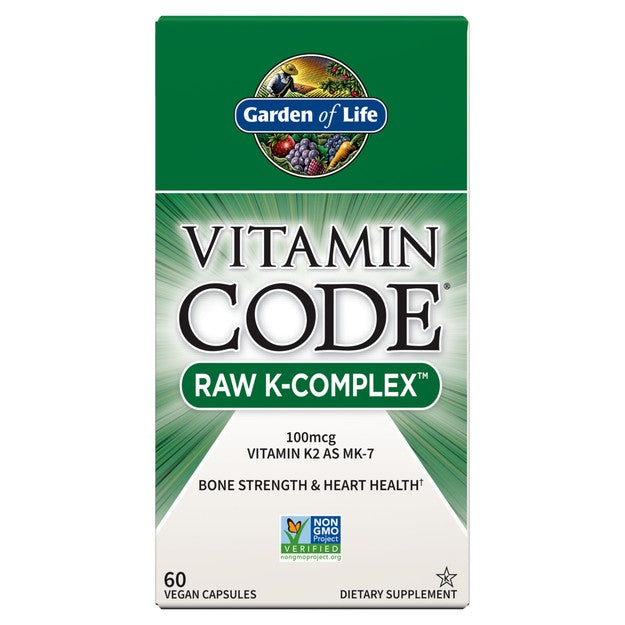 Vitamin Code Raw Vitamin K-Complex - Garden of Life