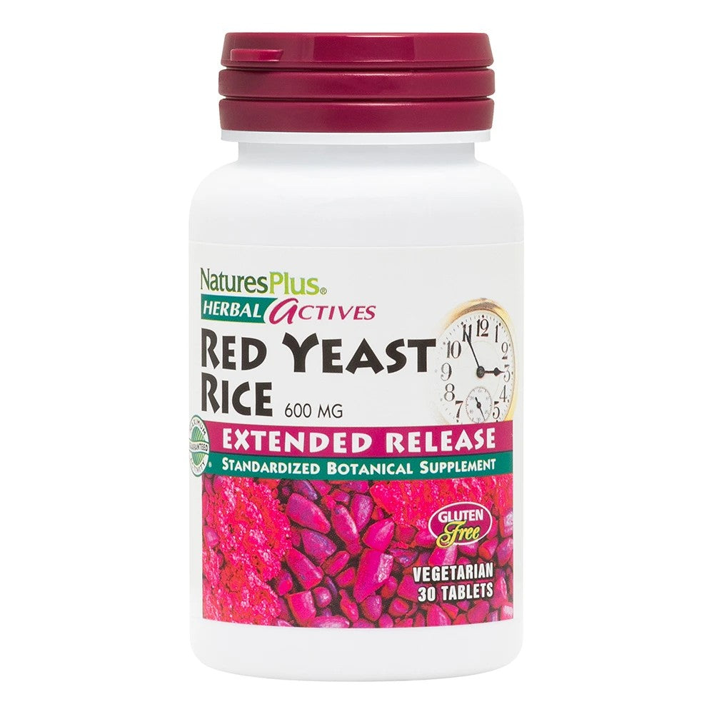 Herbal Actives Red Yeast Rice Extended Release Tablets - My Village Green