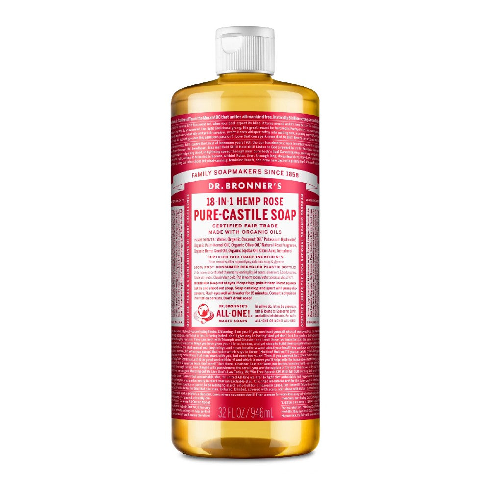Pure Castile Liquid Soap - Dr Bronners