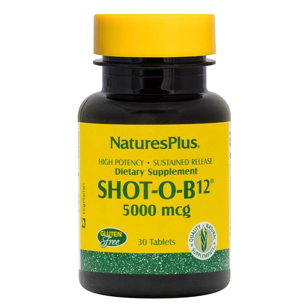Shot-O-B12 5000 mcg Sustained Release Tablets - My Village Green