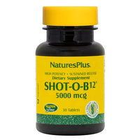Thumbnail for Shot-O-B12 5000 mcg Sustained Release Tablets - My Village Green