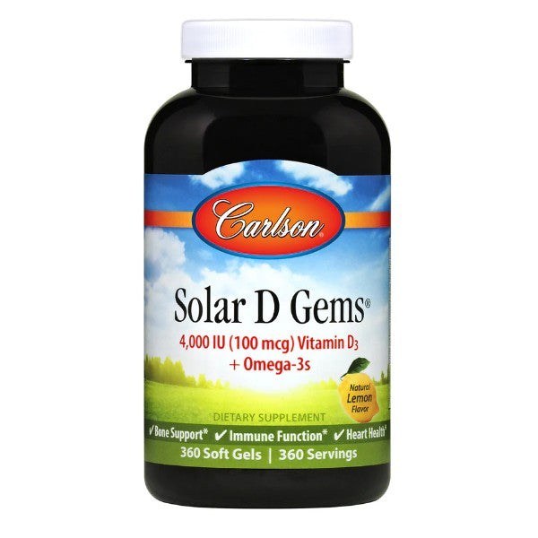 Solar D Gems 4,000 IU (100 mcg) - Carlson