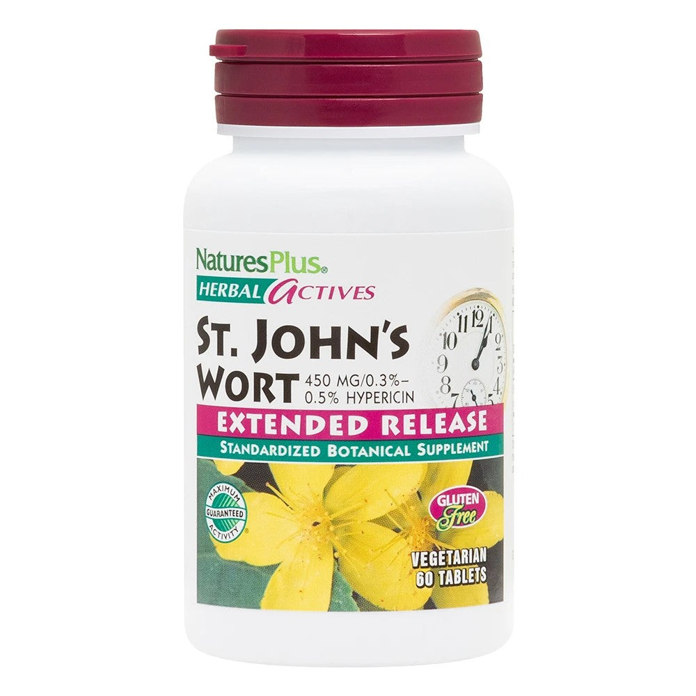 Herbal Actives St. John's Wort 450 mg Extended Release Tablets - My Village Green