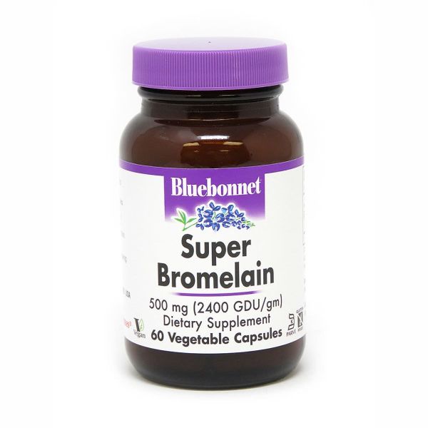 Super Bromelain 500 mg Digestive Enzyme - Bluebonnet