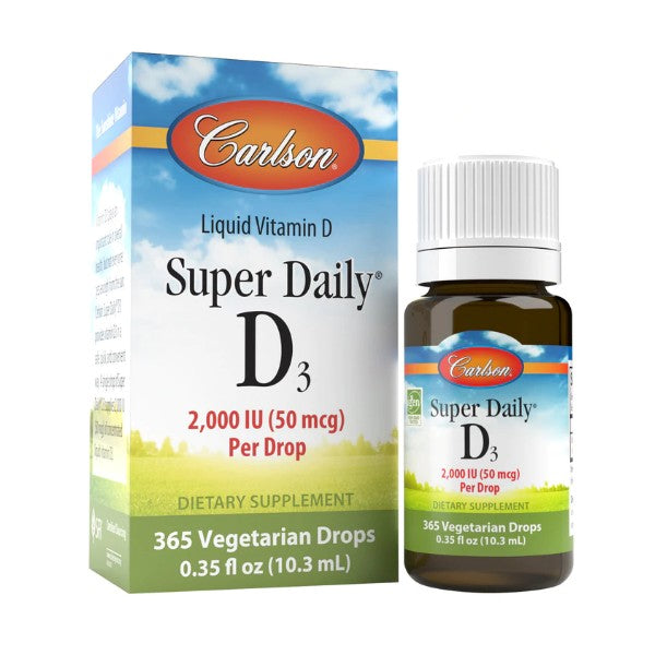 Super Daily D3 2,000 IU (50 mcg) - Carlson