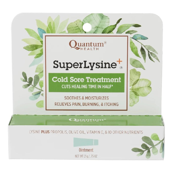 SuperLysine+® Ointment, Cold Sore Treatment