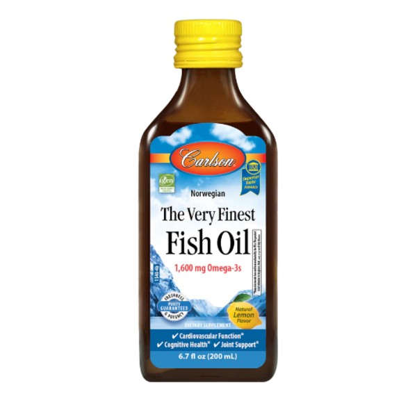 The Very Finest Fish Oil Liquid - Carlson