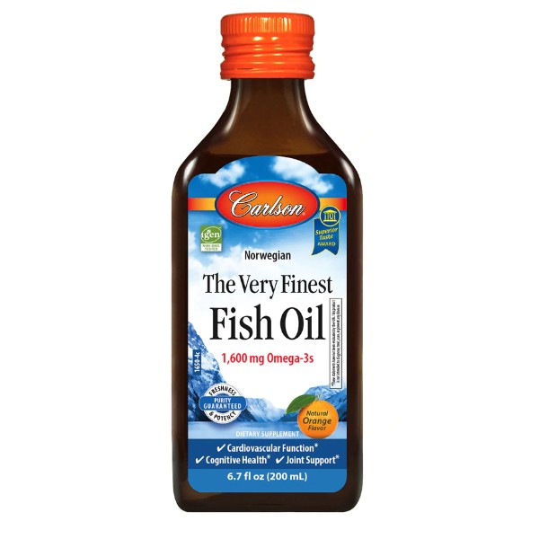 The Very Finest Fish Oil Liquid - Carlson