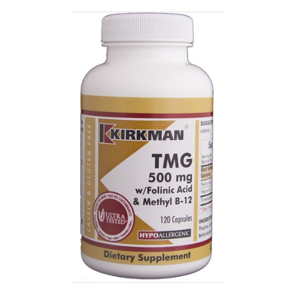 TMG 500 mg with Folinic Acid & Methyl B-12 - Hypoallergenic - My Village Green