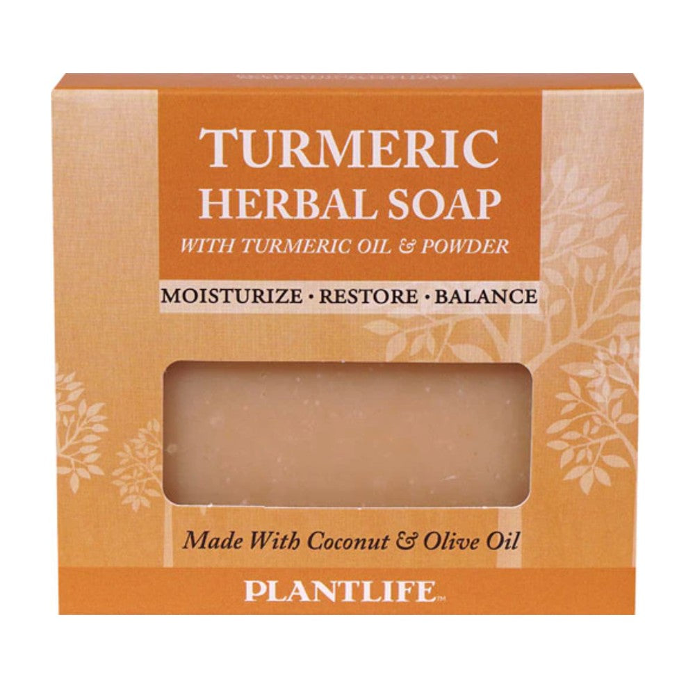 Turmeric Herbal Soap with Turmeric Oil and Powder