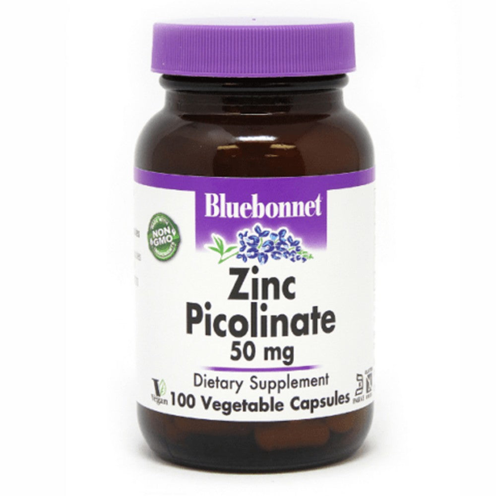Zinc Picolinate 50 mg - Bluebonnet