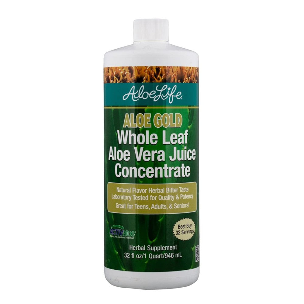 Whole Leaf Aloe Vera Juice Concentrate | 32OZ | Aloe Life