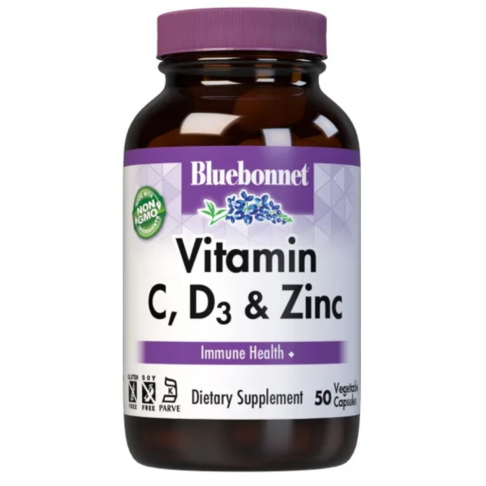 Vitamin C, D3 & Zinc - Bluebonnet