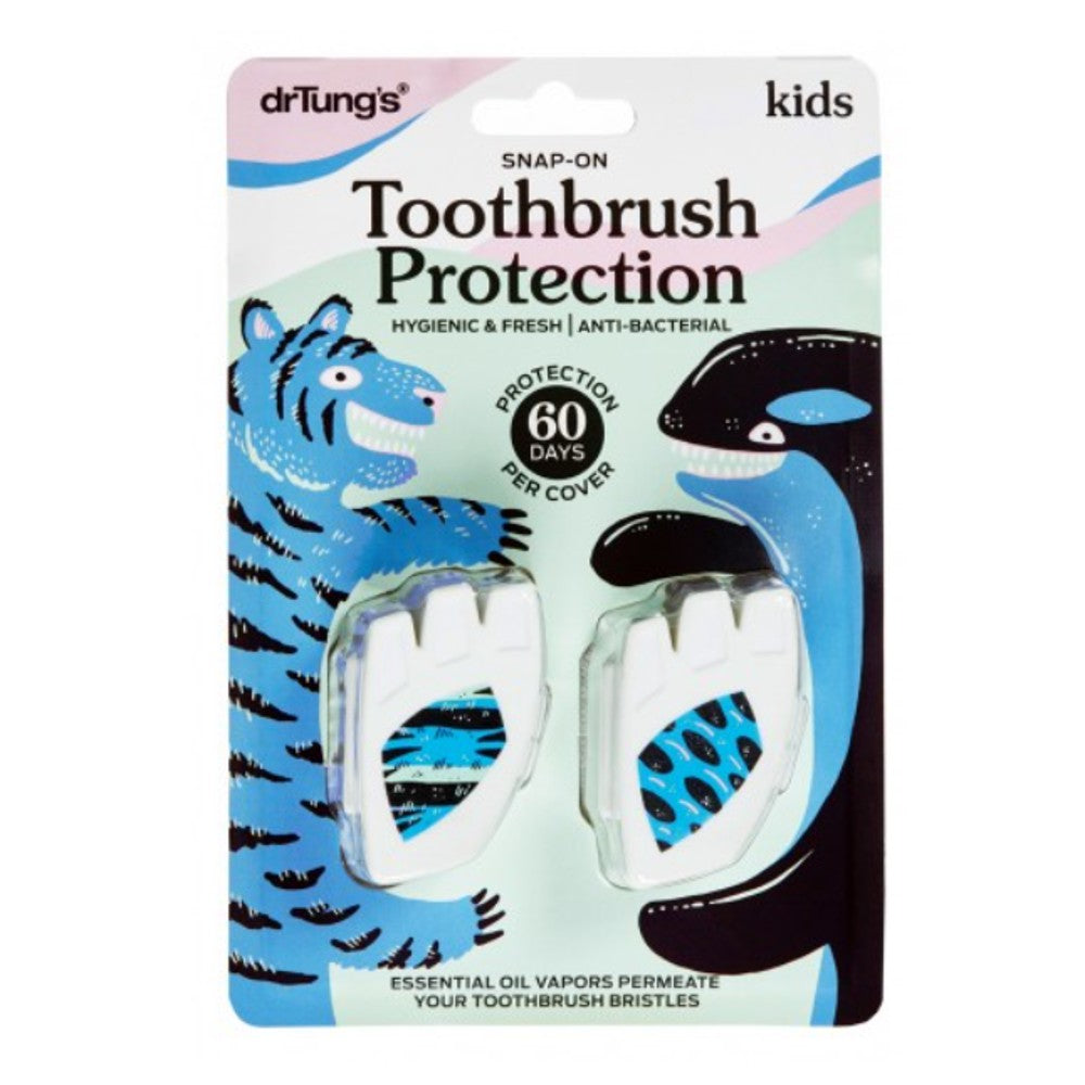 Kids' Snap-On Toothbrush Protection - Dr Tungs