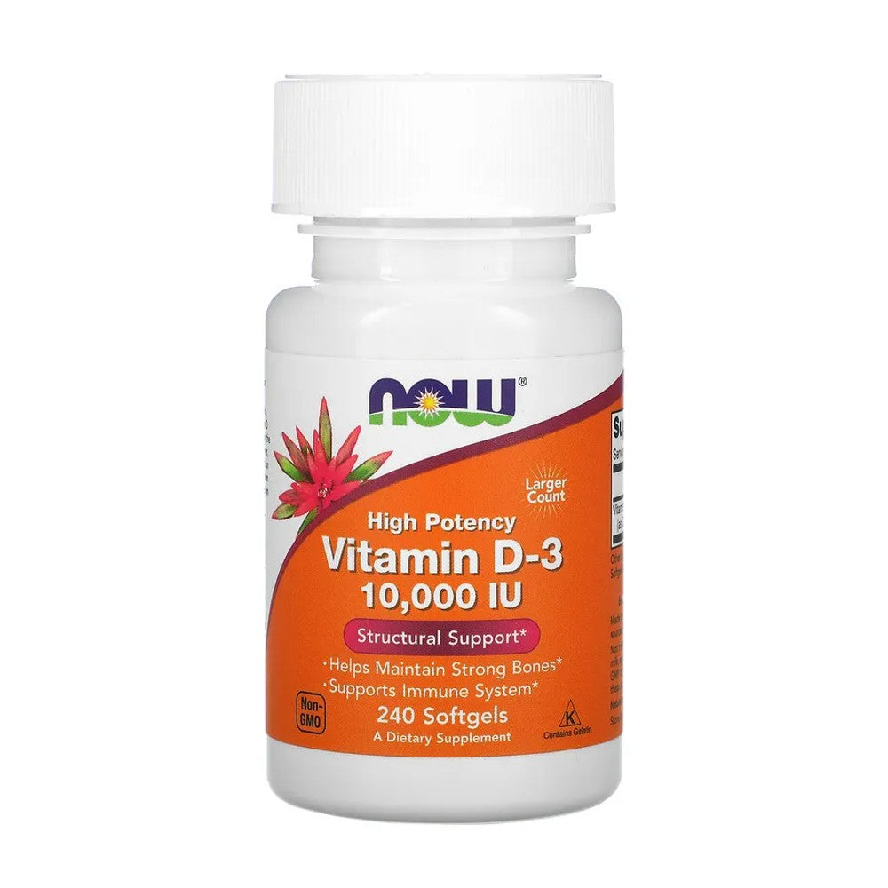 Vitamin D-3, 250 mcg (10,000 IU)