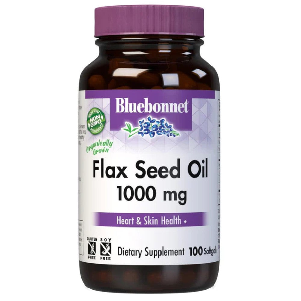 Flax Seed Oil 1000 mg - Bluebonnet