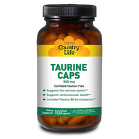 Thumbnail for Life Taurine 500 Mg - Country Life