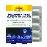 Thumbnail for Melatonin 10 mg Magnesium Zinc & Vitamin C