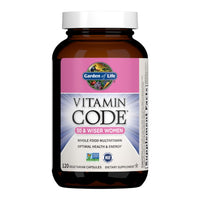 Thumbnail for Vitamin Code 50 and Wiser Women - Garden of Life