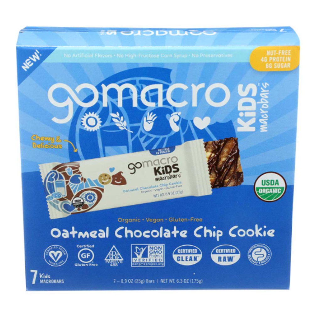 Oatmeal Chocolate Chip Macro Bar - Gomacro