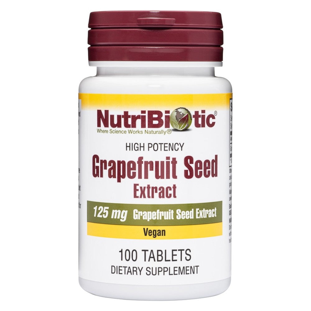Grapefruit Seed Extract Tablets, 125 mg