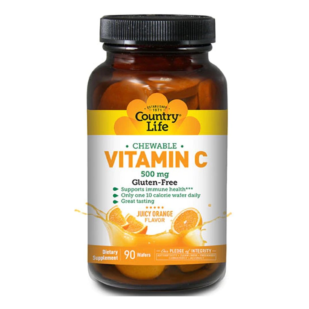 Chewable Vitamin C 500 mg - Country Life