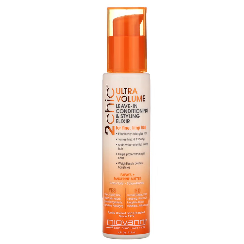 Ultra Volume Leave-In Conditioner - Giovanni Hair Care