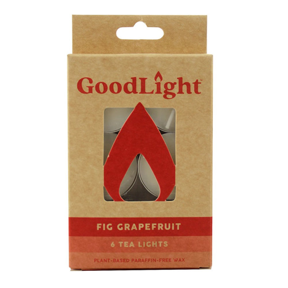 Fig Grapefruit Tea Lights - Goolight Natural Candle