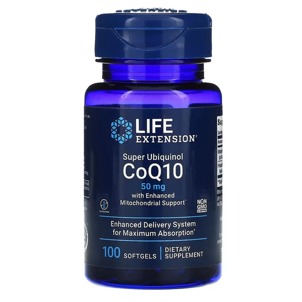 Super Ubiquinol CoQ10 with Enhanced Mitochondrial Support