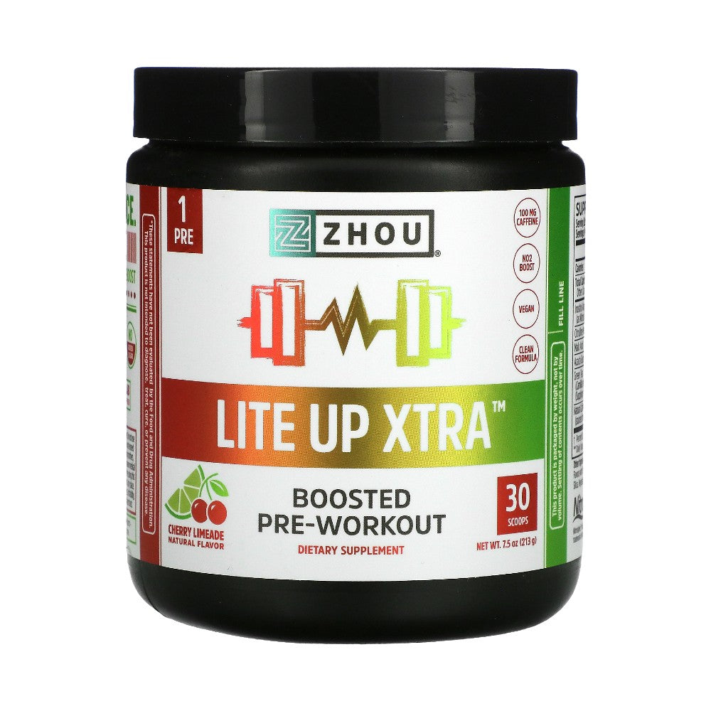 Lite Up Xtra, Boosted Pre-Workout, Cherry Limeade