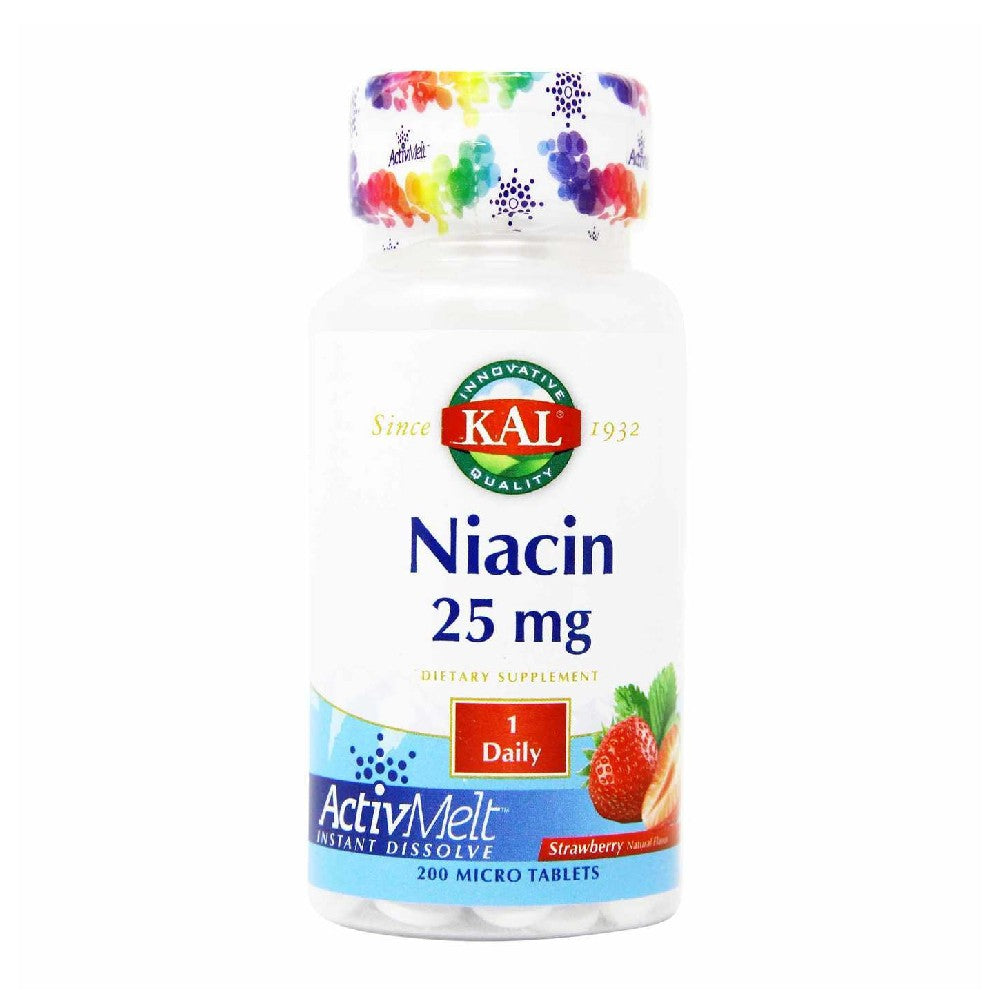 Niacin Tablets, Strawberry