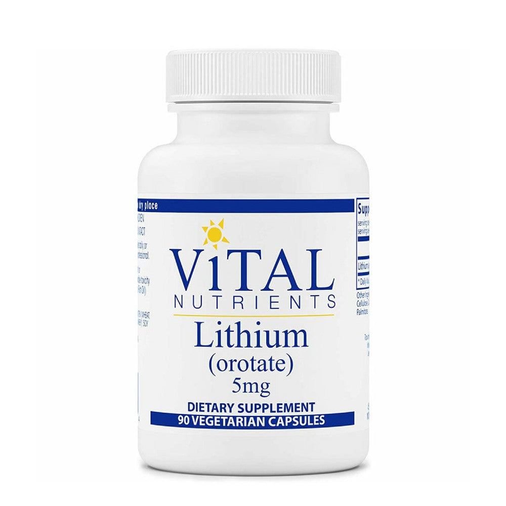 Lithium orotate 5 mg