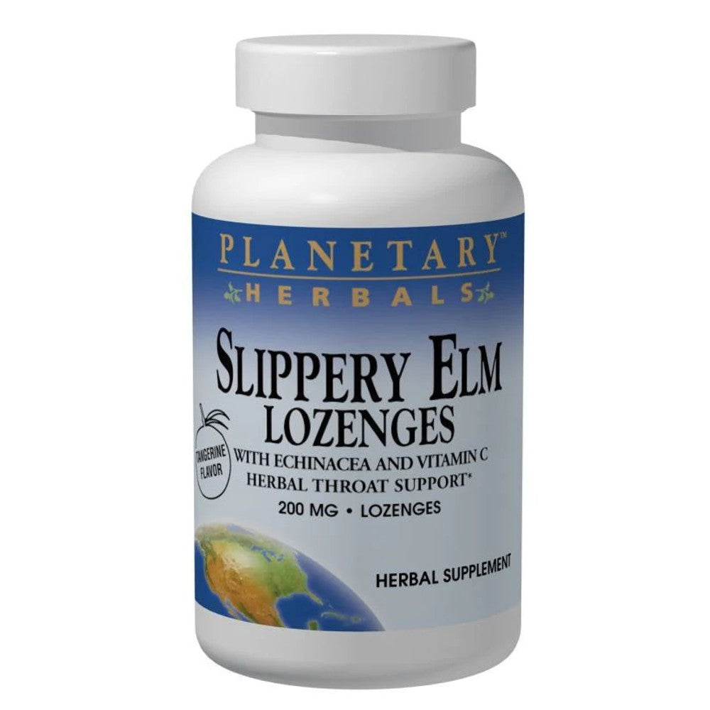 Slippery Elm Lozenges w/Echinacea & Vitamin C Tangerine