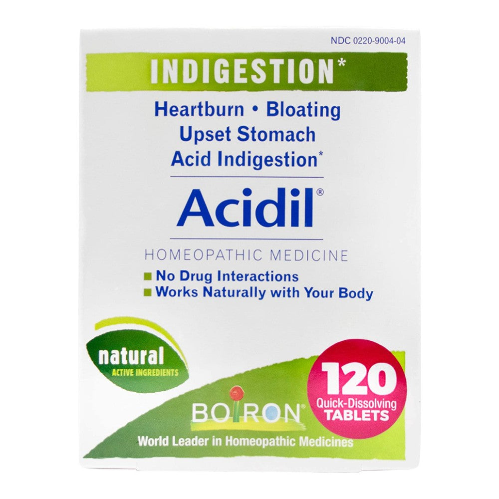 Acidil Indigestion Medicine for Heartburn and Acid Reflux - Boiron
