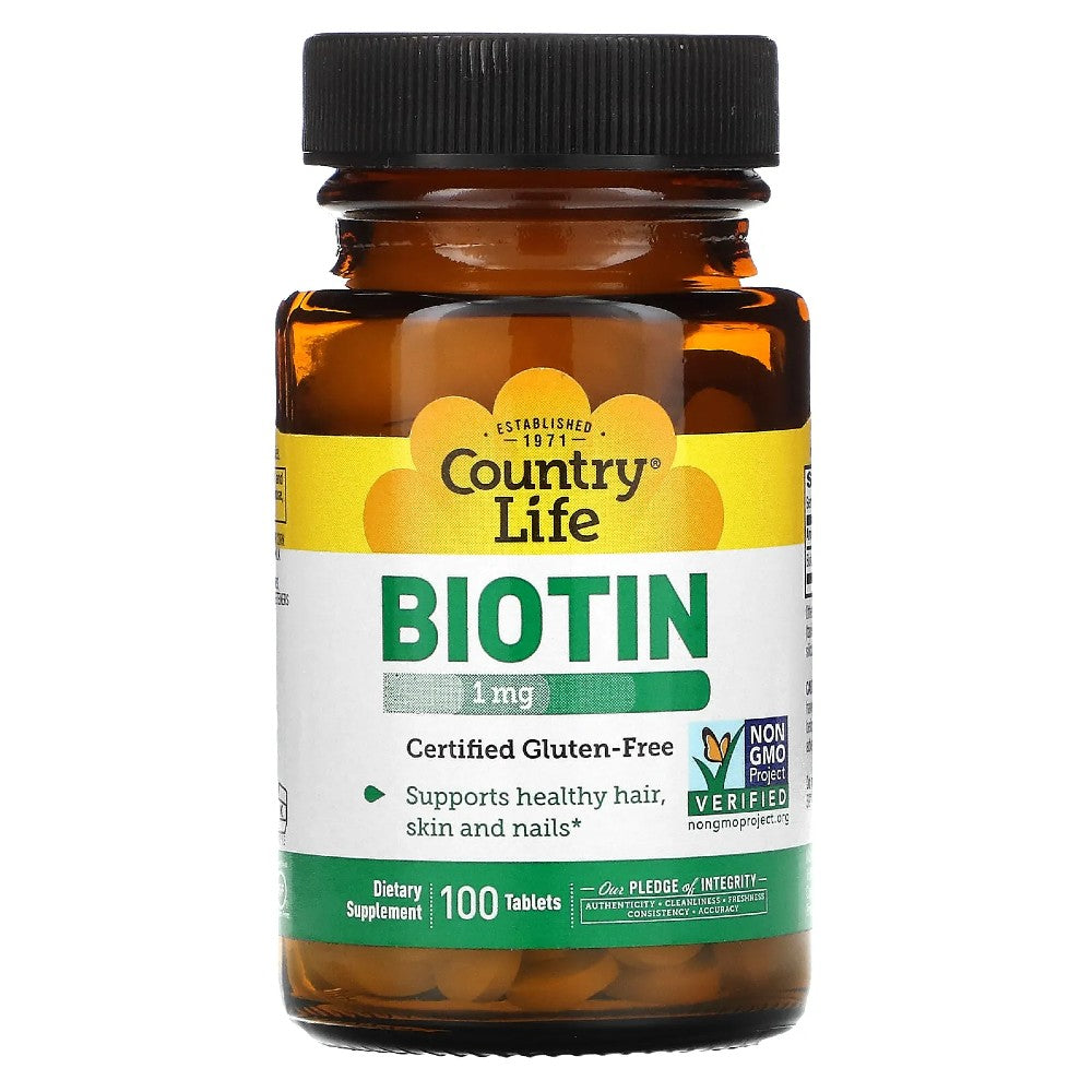 Biotin 1000 mcg - Country Life