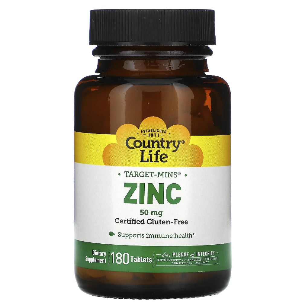 Zinc 50 mg - Country Life