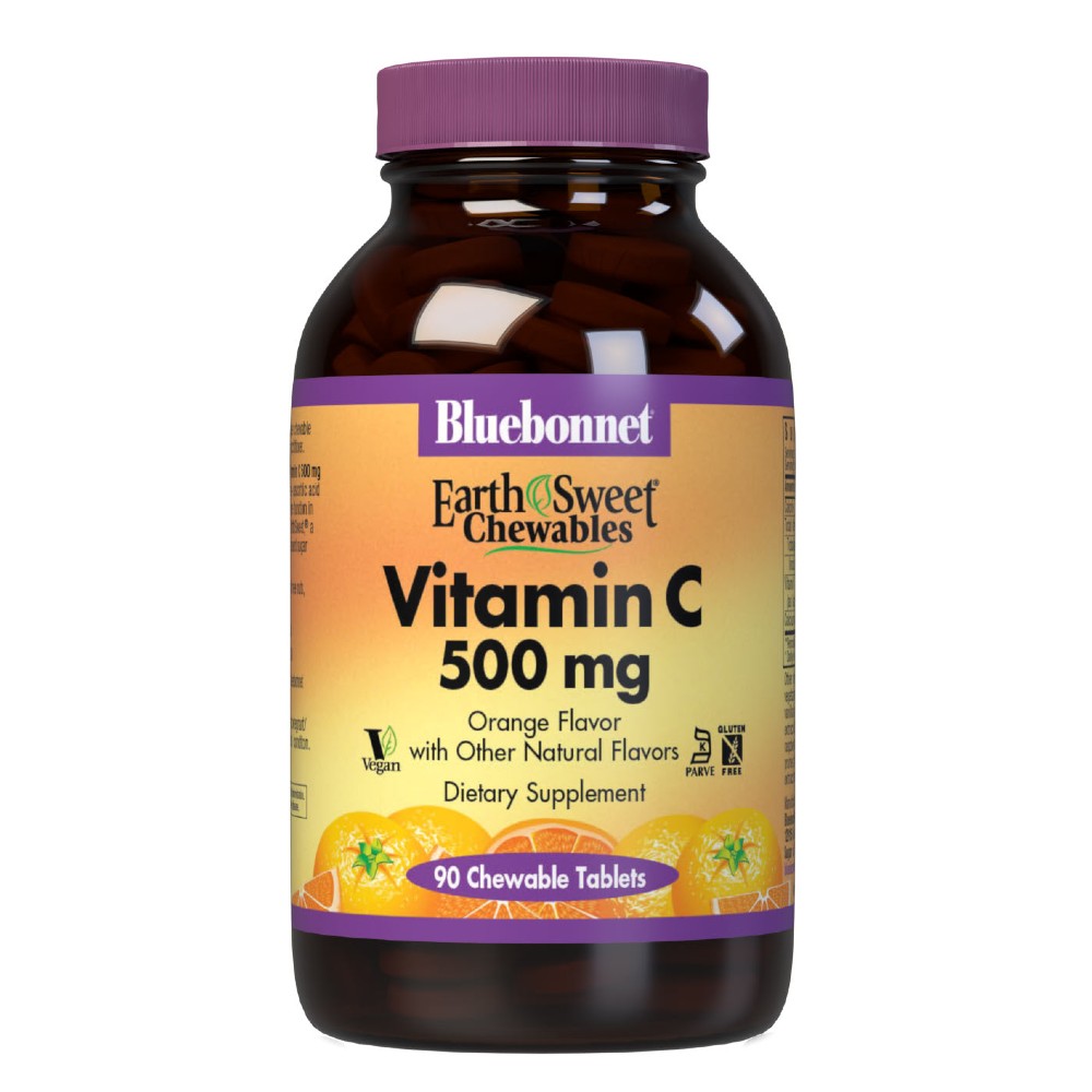 EarthSweet Chewable Vitamin C 500 Mg - Bluebonnet