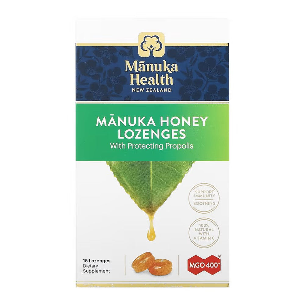 Manuka Honey Lozenges, Propolis, MGO 400+ - Gaia Herbs