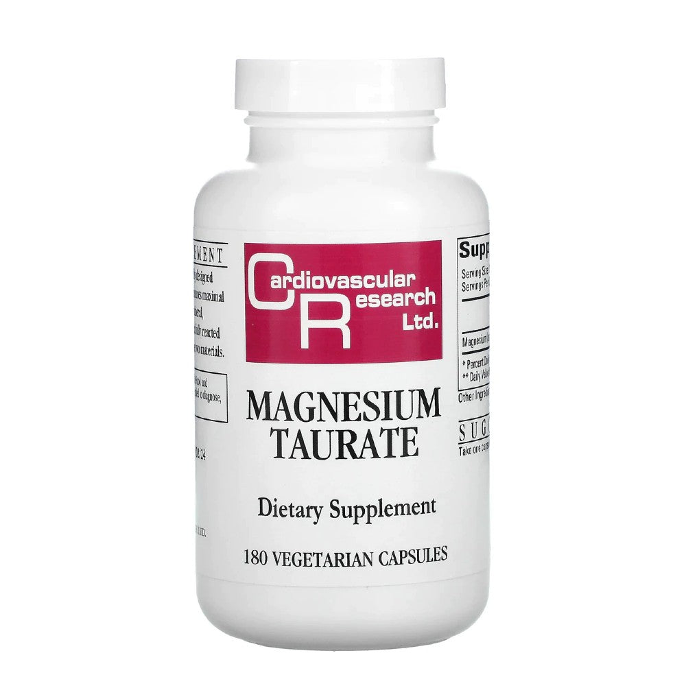 Magnesium Taurate 125 mg - Cardiovascular Research 