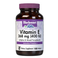 Thumbnail for Vitamin E 400 IU d-Alpha & Mixed Tocopherols - Bluebonnet