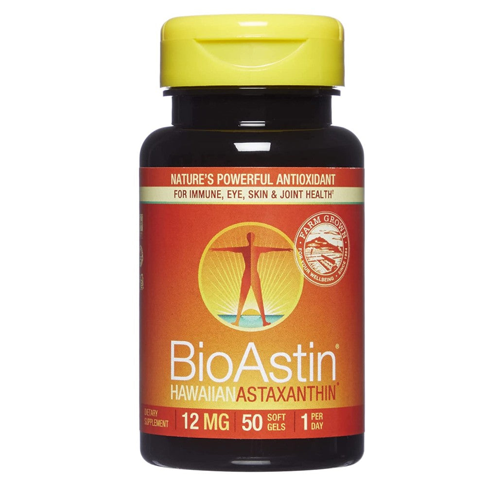 BioAstin, Hawaiian Astaxanthin, 12 mg