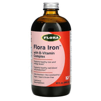 Thumbnail for Iron with B-Vitamin Complex - Flora