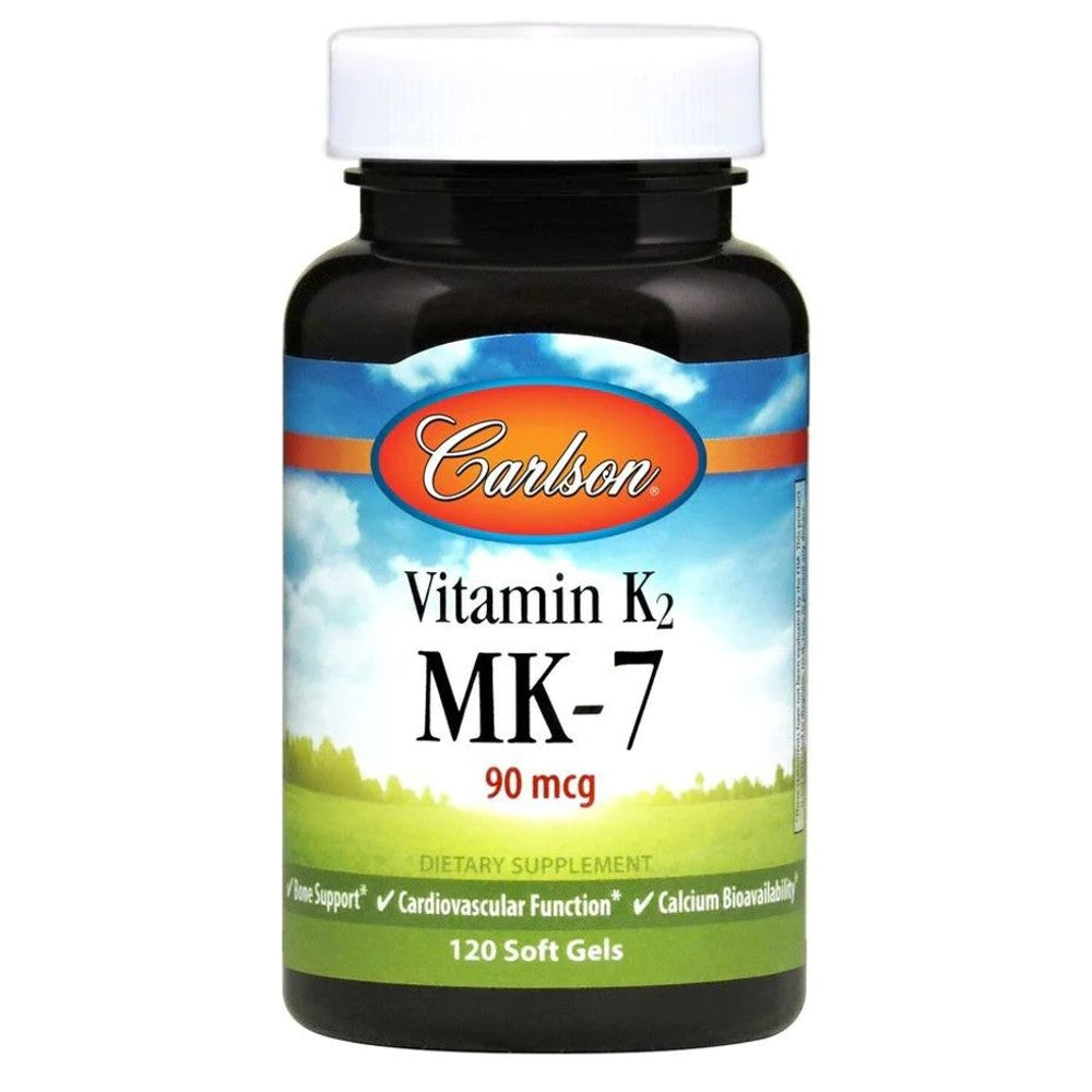 Vitamin K2 as MK-7 90 mcg - Carlson