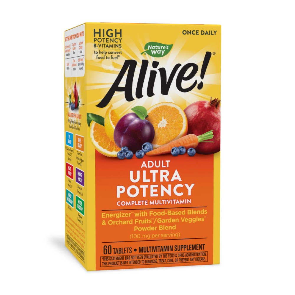 Alive! Adult Ultra Potency Complete Multivitamin