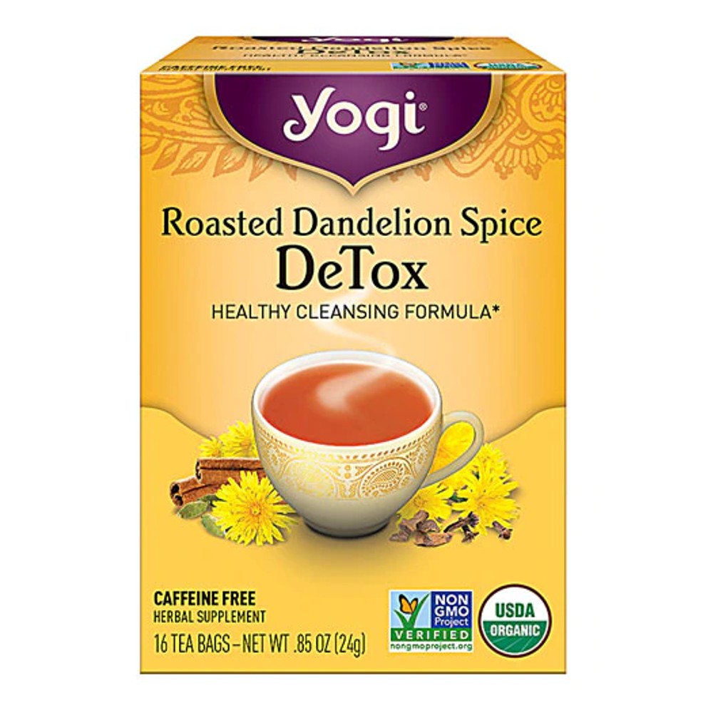 Roasted Dandelion Spice Detox Tea