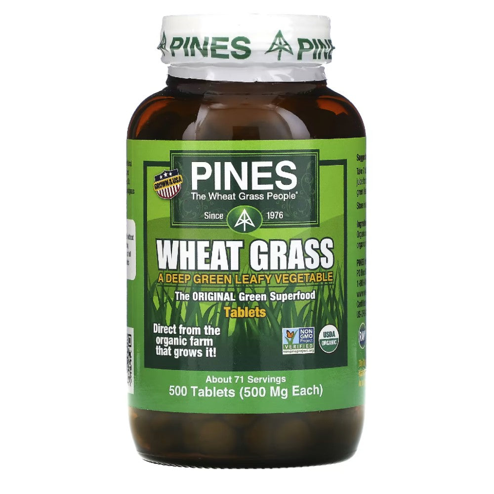 Wheat Grass, 500 mg