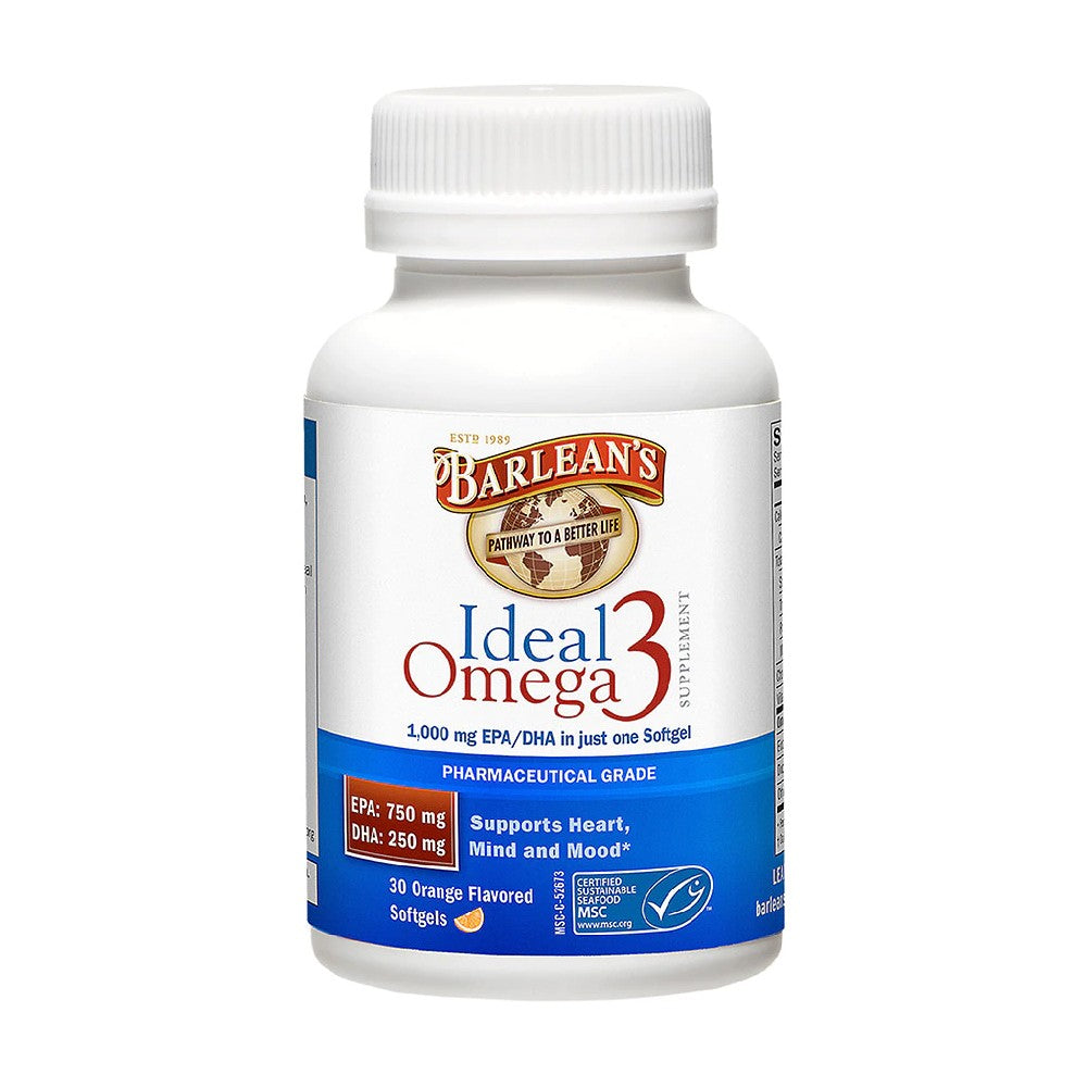 Ideal Omega 3 Orange - Barleans Organic Oils