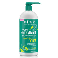 Thumbnail for Very Emollient Bath & Shower Gel Sparkling Mint - Alba Botanica